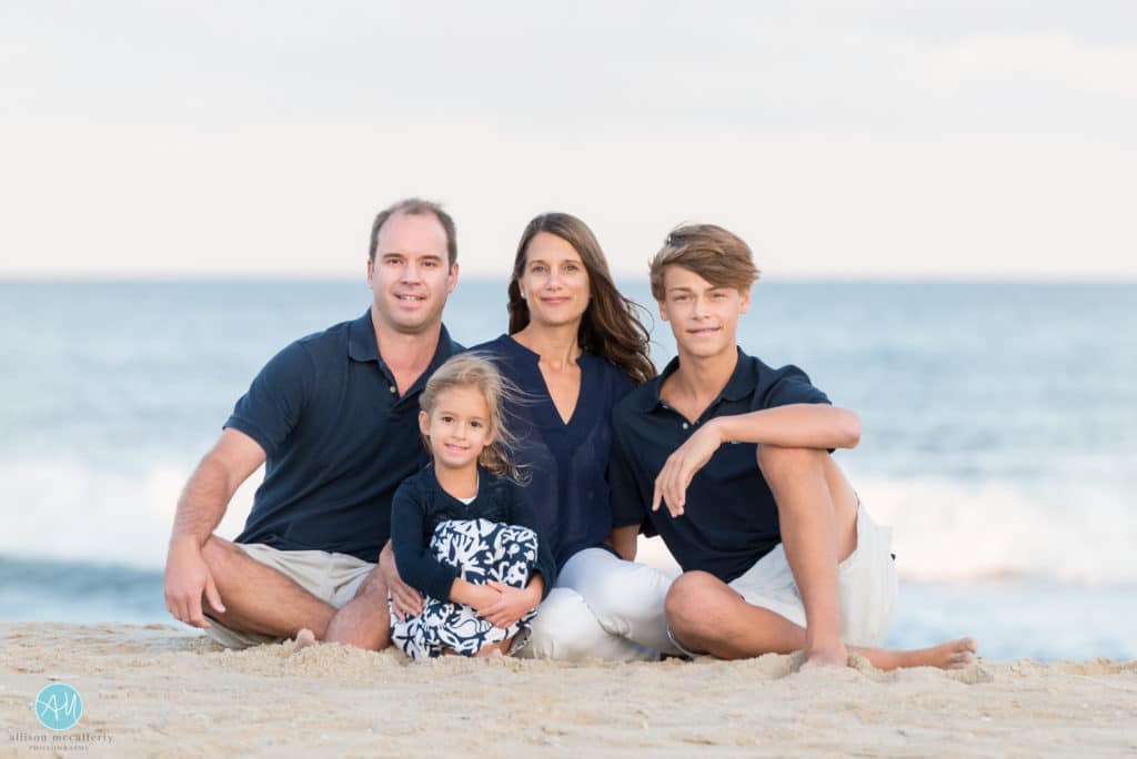 Beach Haven family photo shoot