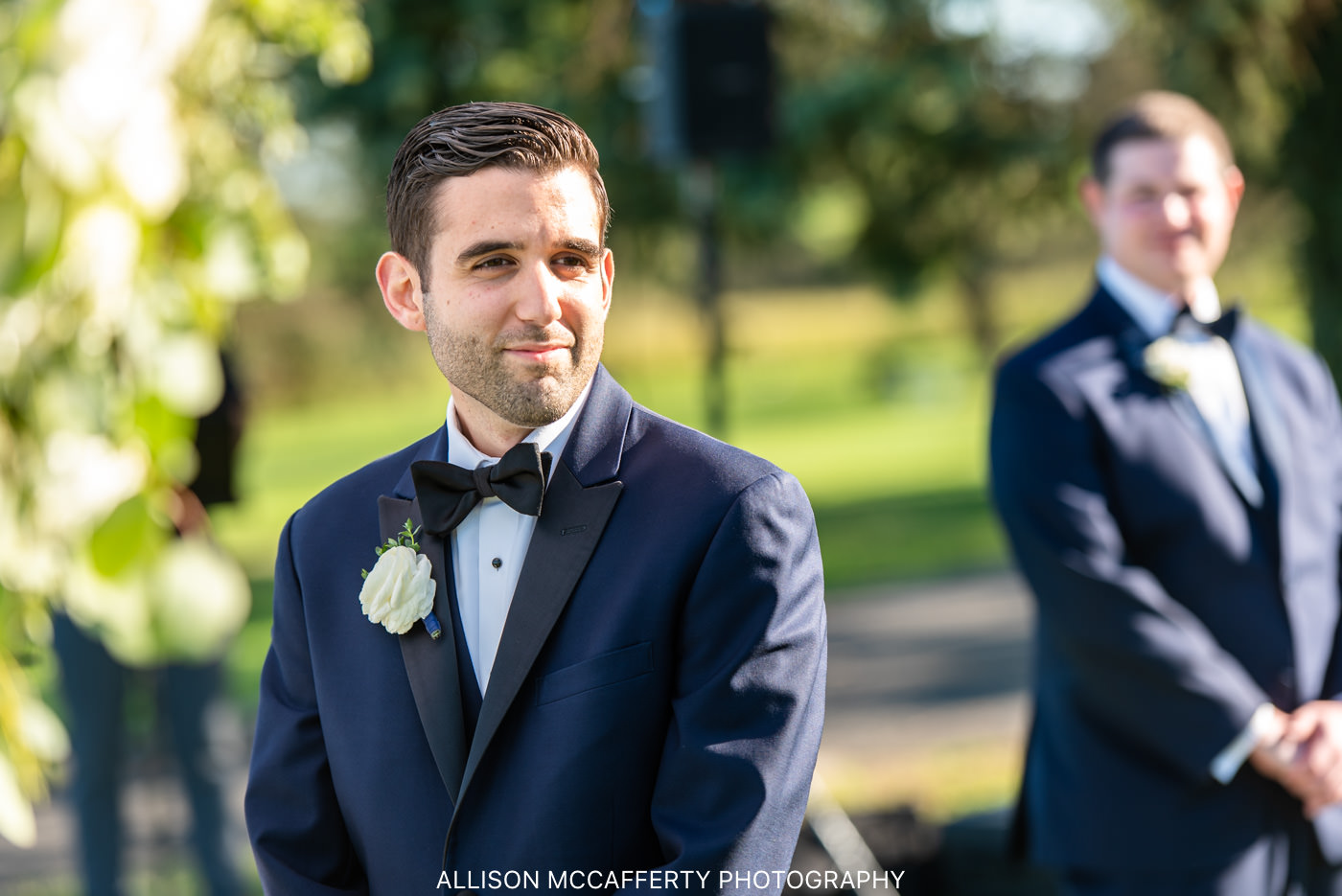 Linwood Country Club Outdoor Wedding