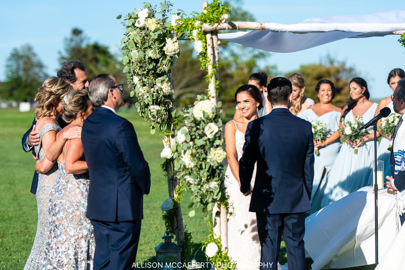 Linwood Country Club Outdoor Wedding Photos