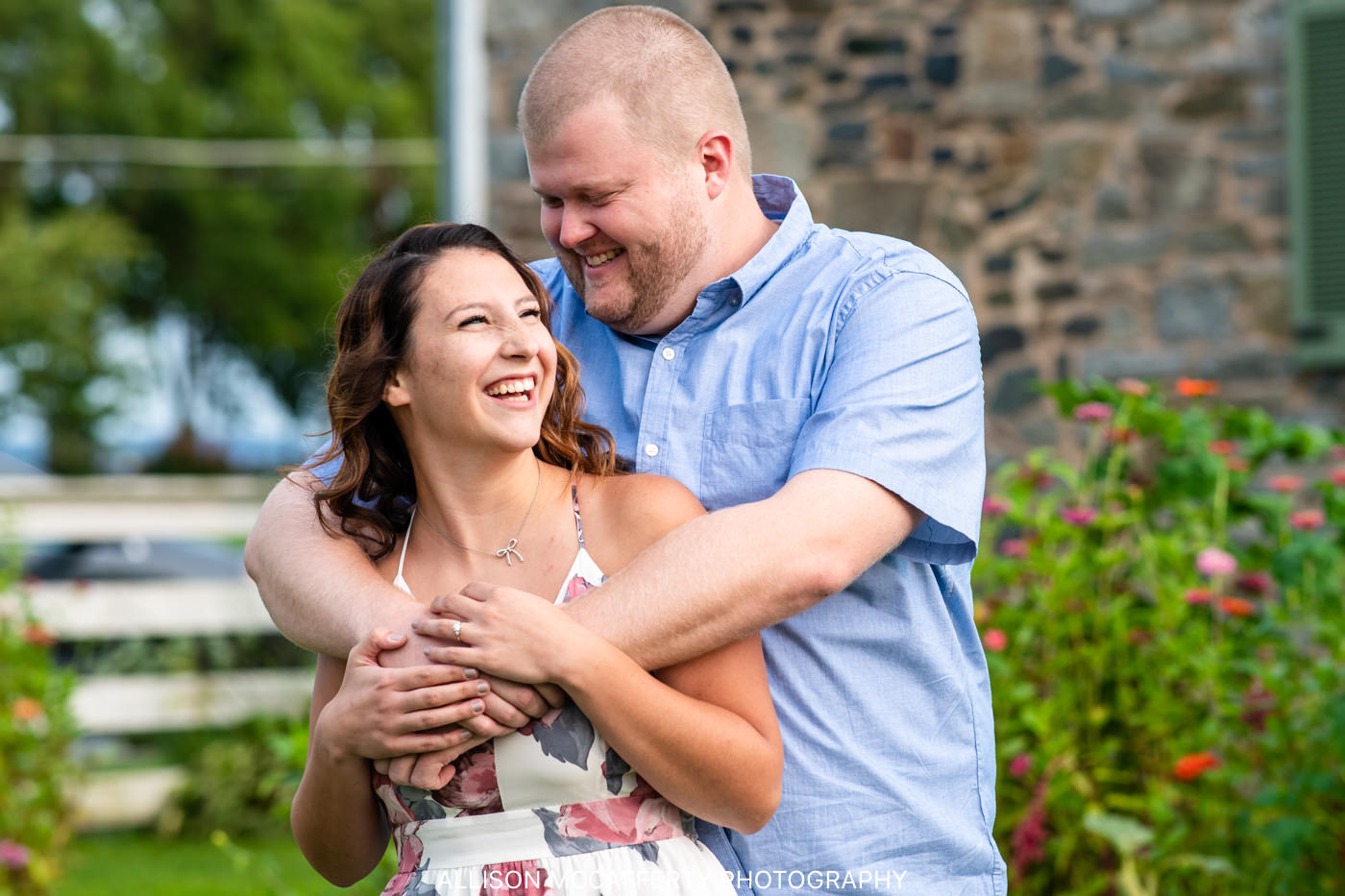 Concord Point Light House Engagement Photographer