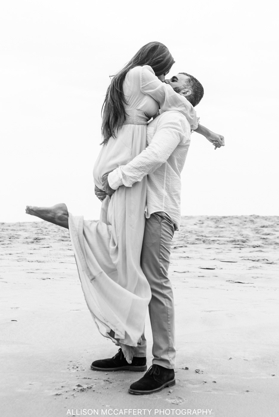 Cape May Engagement Session Beach Photos