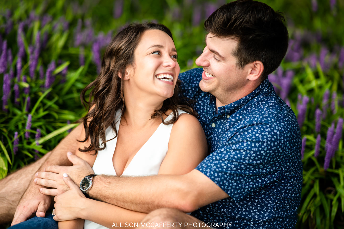 Engagement Photos at West Chester University