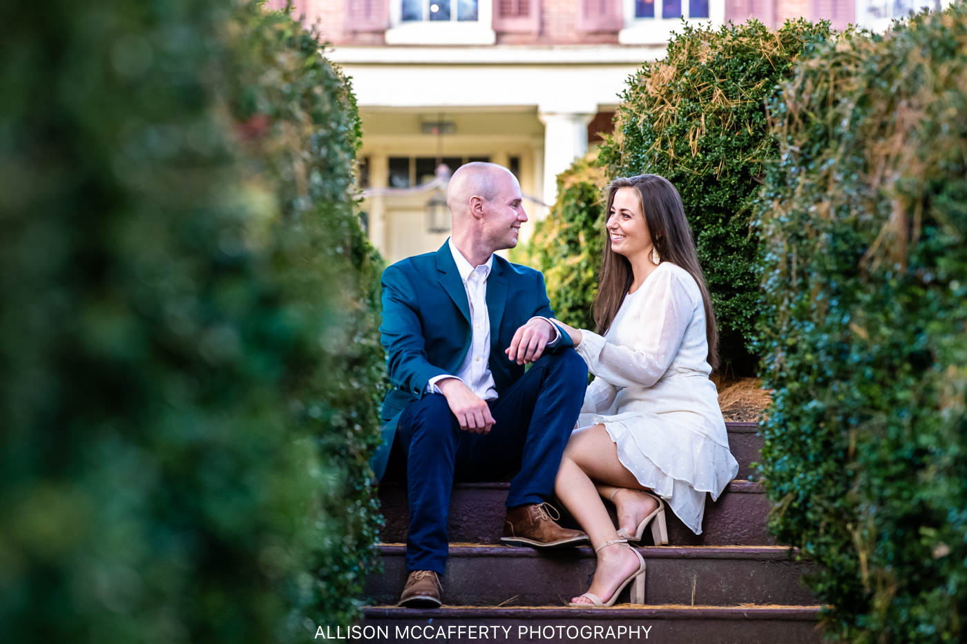 Smithville Mansion Engagement Photography