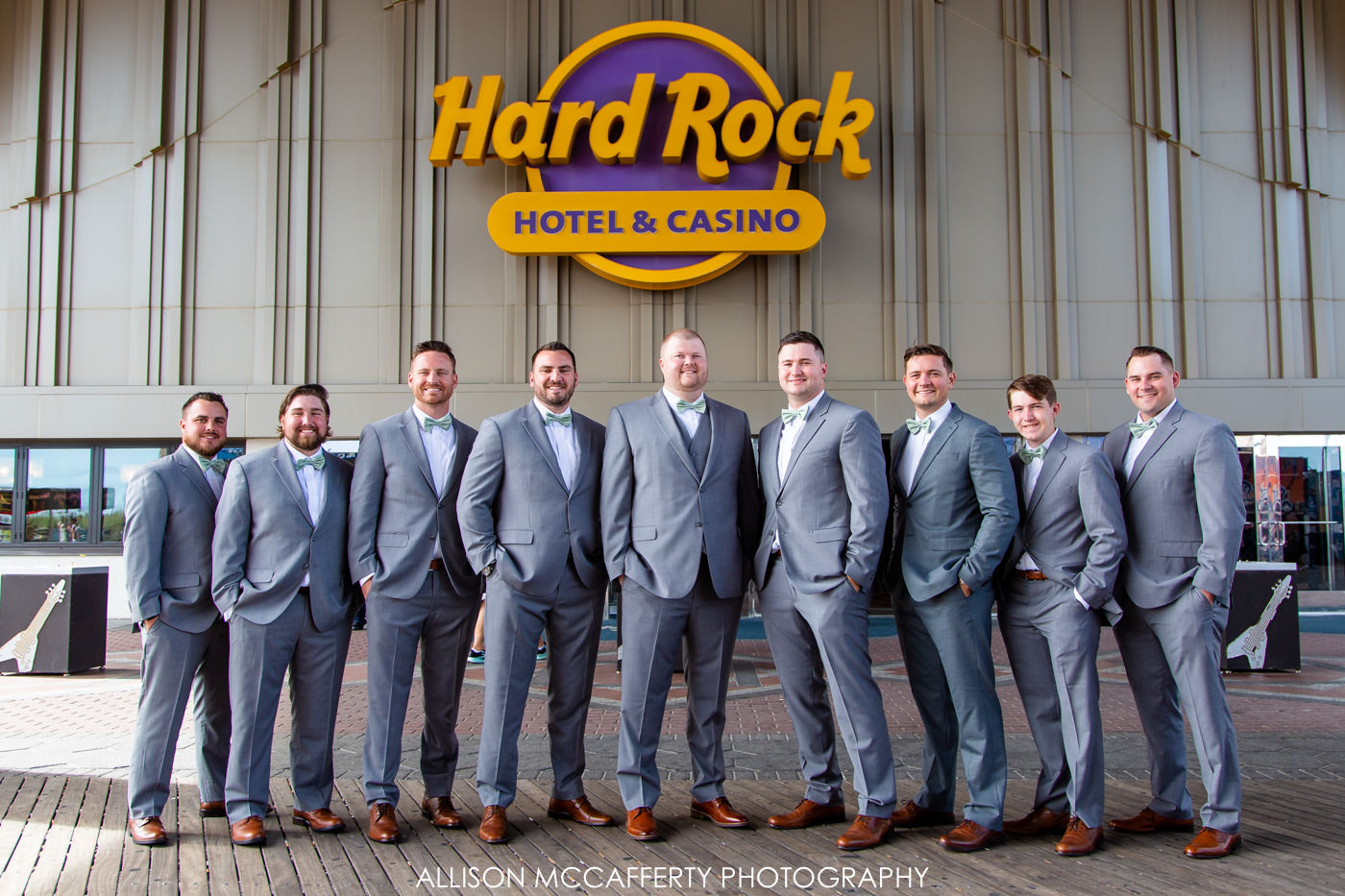 Hard Rock Casino Wedding Photo