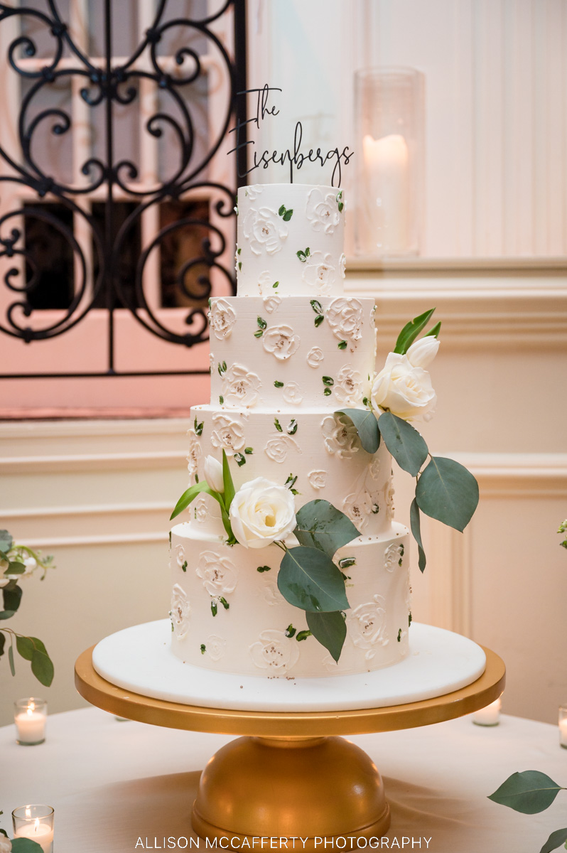 Cescaphe Ballroom Wedding Cake